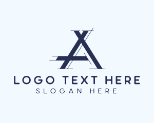 Shop - Architecture Designer Letter A logo design