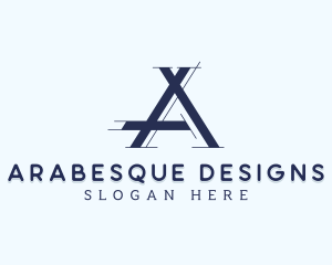 Architecture Designer Letter A logo design