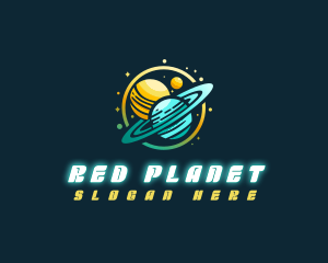 Cosmic Space Planets logo design