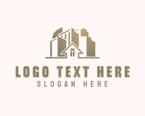 Contractor - Realty Construction Property logo design