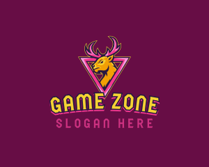 Stag Deer Gaming logo design