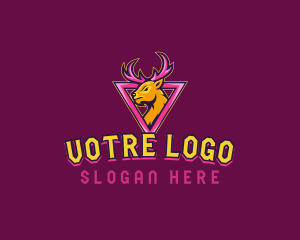 Stag - Stag Deer Gaming logo design