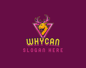 Streamer - Stag Deer Gaming logo design