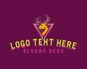 Stag - Stag Deer Gaming logo design