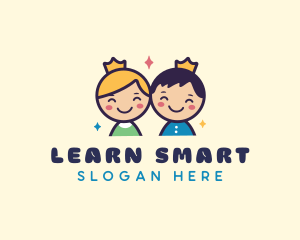 Children Educational Preschool logo design