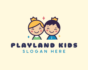 Children Educational Preschool logo design