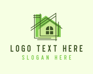 Industrial - Home Construction Architecture logo design