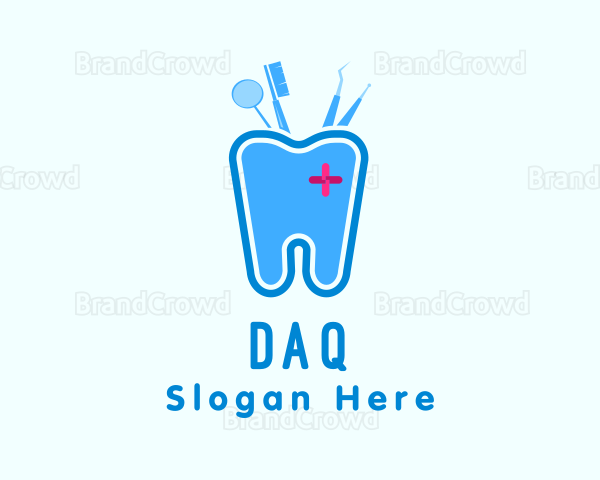 Medical Tooth Tools Logo