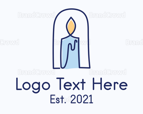 Scented Candle Wax Logo