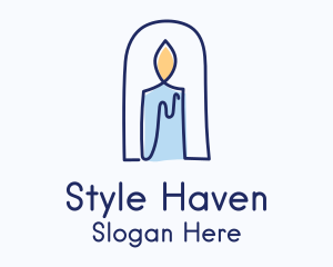 Scented Candle Wax Logo