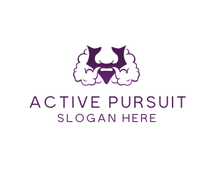 Activity - Violet Bearded V logo design