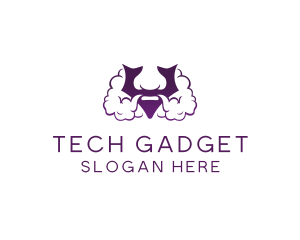 Device - Violet Bearded V logo design