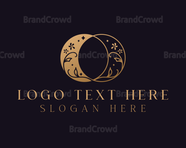 Elegant Jewelry Moon Boutique Logo