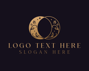 Elegant Jewelry Moon Boutique Logo