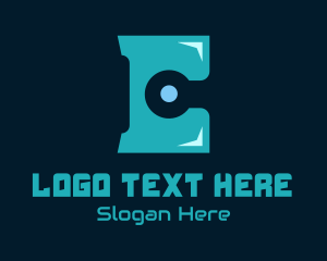 Web Hosting - E Tech logo design