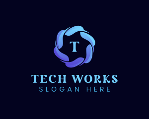 Star Tech Digital logo design