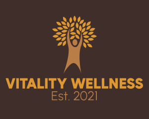 Autumn Leaves Wellness  logo design