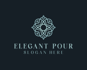 Elegant Floral Boutique logo design