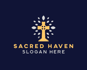 Holy - Holy Cross Religion logo design
