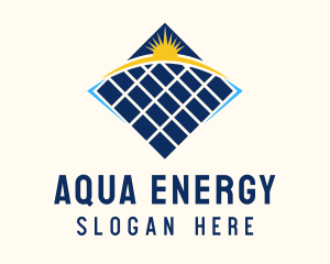 Solar Panel Energy logo design