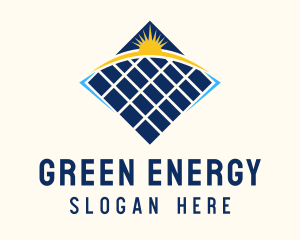 Solar Panel Energy logo design