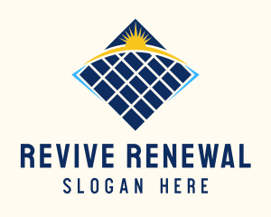 Solar Panel Energy logo design