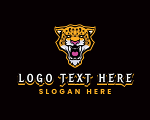 Leopard - Fierce Leopard Gaming logo design