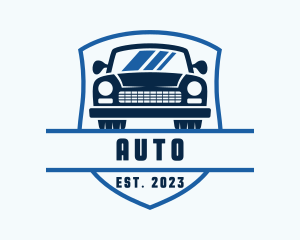 Auto Detailing Car Dealer logo design