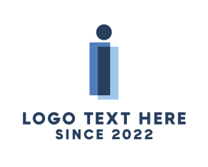 Stockbroker - Business Corporate Letter I logo design