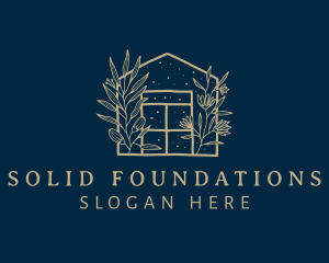 Floral House Stem  Logo