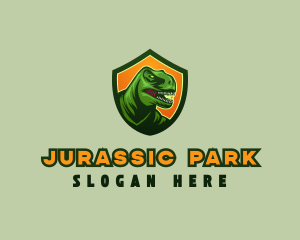 Esports Gaming Dinosaur logo design