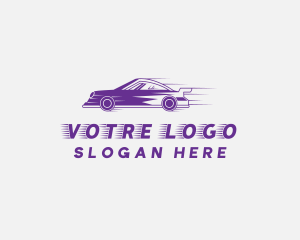 Automotive - Fast Car Motorsport logo design