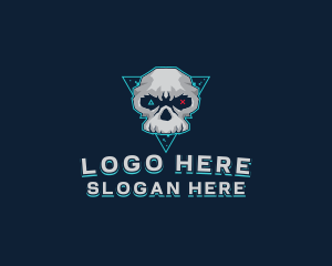 Gamer - Skull Gaming Esports logo design