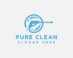 Water Washing Tool logo design