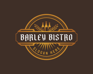 Barley - Beer Brewery Liquor logo design