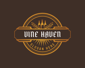 Beer Brewery Liquor logo design