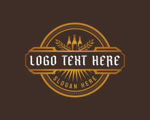 Prestigious - Beer Brewery Liquor logo design