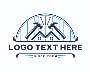 Hammer - Hammer Roof Remodel logo design