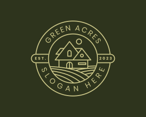 Farm House Realty logo design