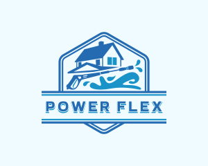 Cleaning Power Washing logo design