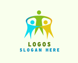Humanitarian - Community Group Center logo design