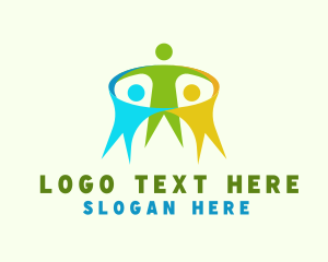 Meeting - Community Group Center logo design
