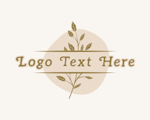 Decorative - Nature Leaf Boutique logo design