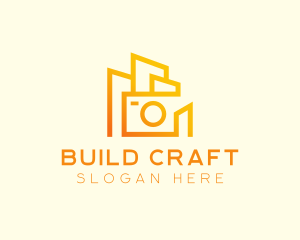 Modern Camera Building logo design