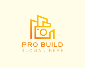 Modern Camera Building logo design