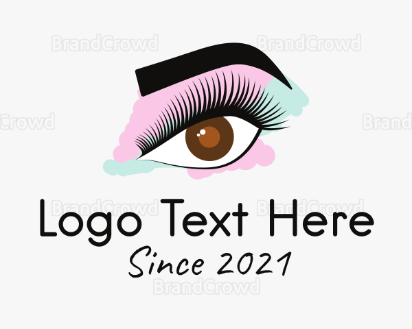 Eyebrow Eyelashes Salon Logo