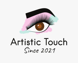 Eyebrow Eyelashes Salon  logo design