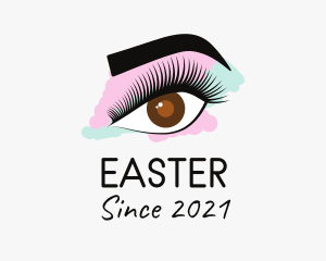Eyelashes - Eyebrow Eyelashes Salon logo design
