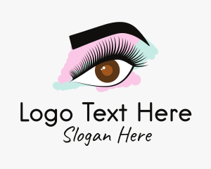 Eyebrow Eyelashes Salon  Logo