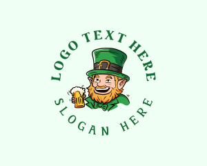 Leprechaun Beer Pub Logo